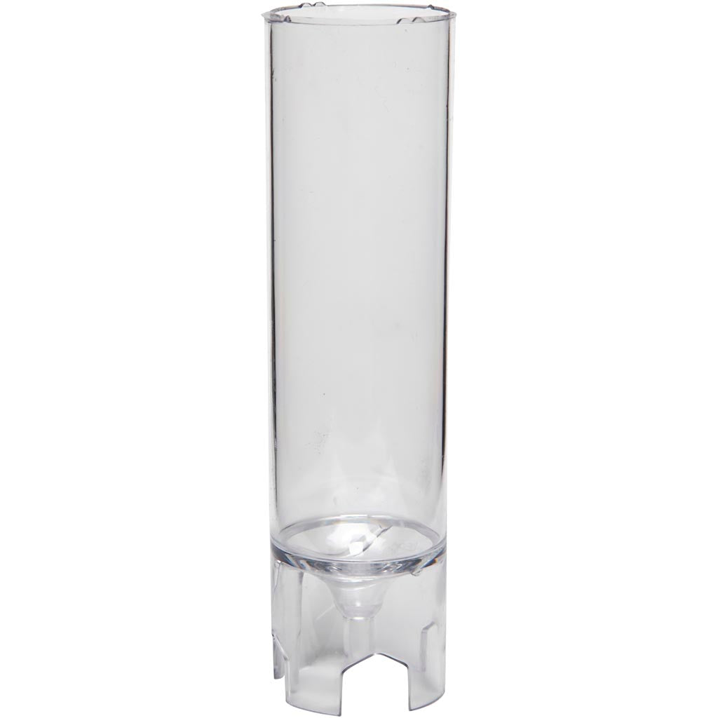 Creativ company kaarsen gietvorm, cylinder, afm 123x40 mm, 1 stuk