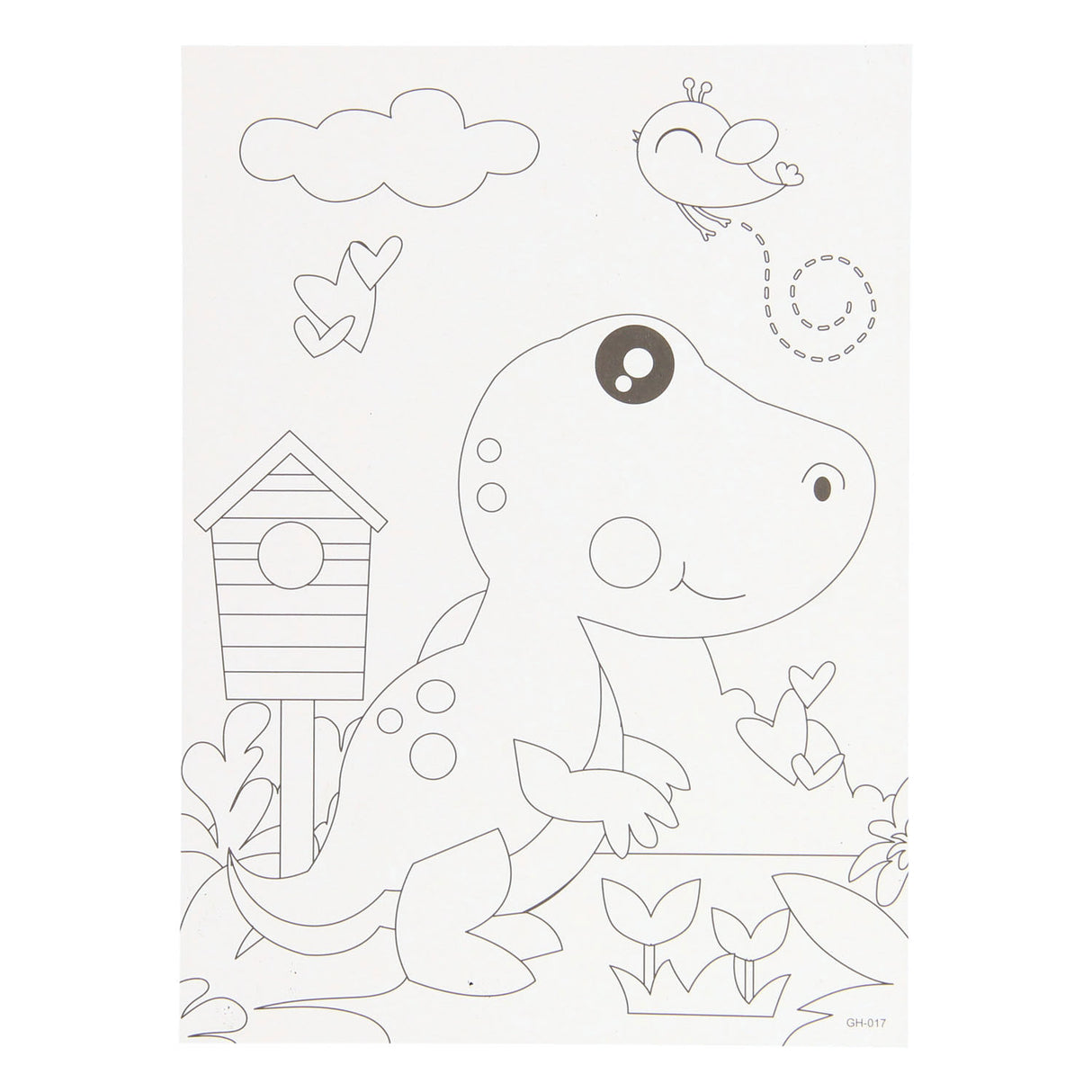 Scratch kaarten dino's