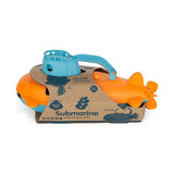 Bio plastic onderzeeboot