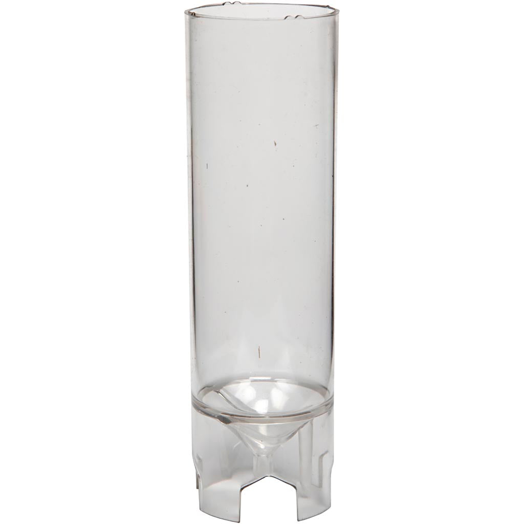 Creativ company kaarsen gietvorm, cylinder, afm 140x50 mm, 1 stuk