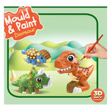 Gieten schilderen dino 3d