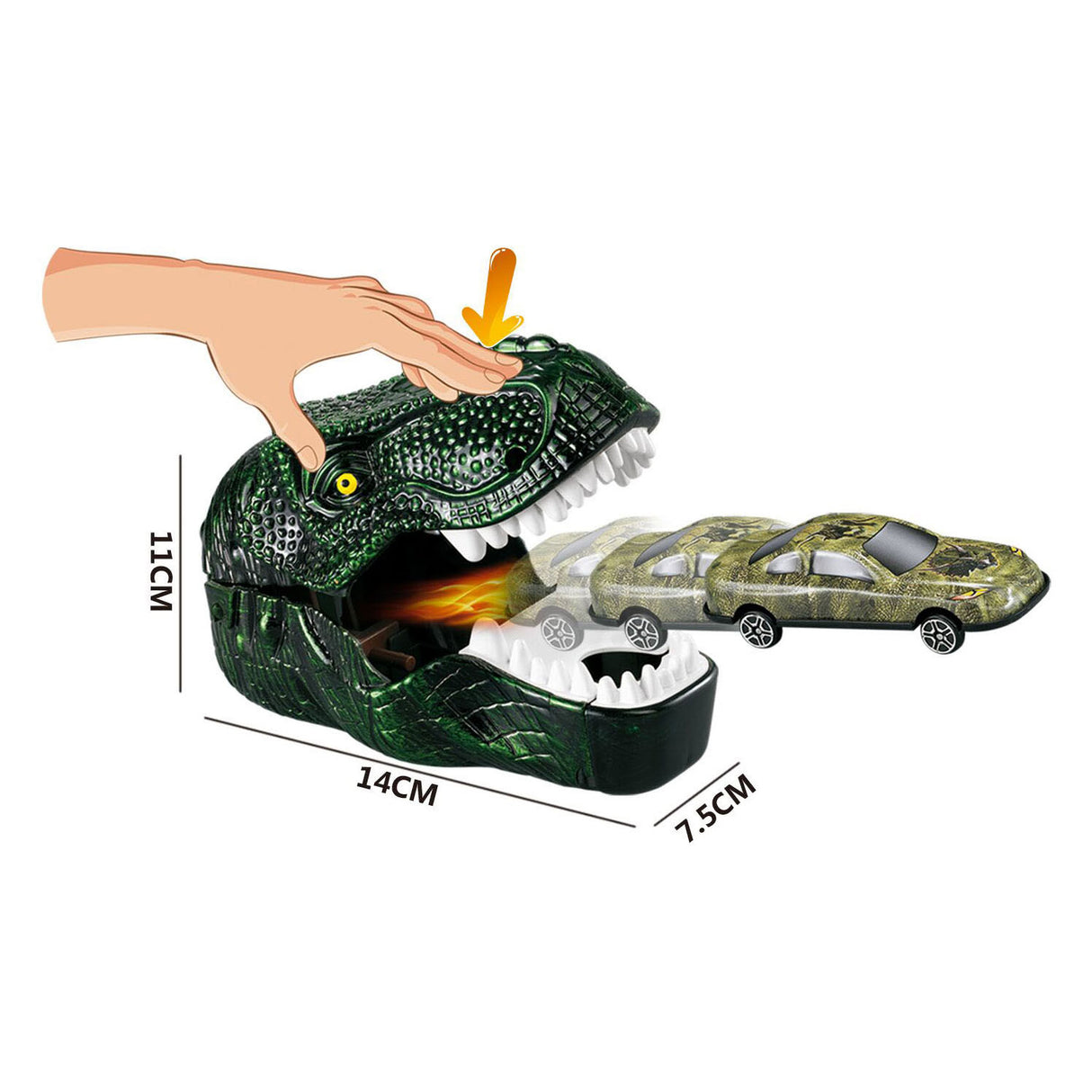 Dino afschietset
