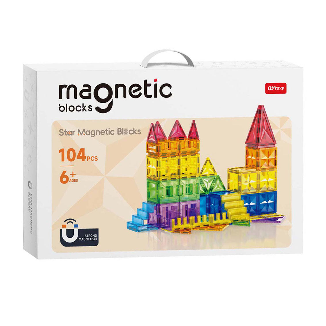 Magnetische bouwset - 104dlg.