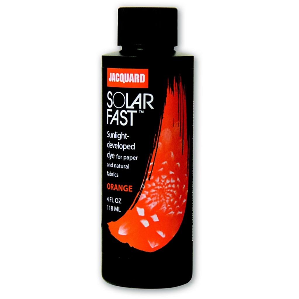 Jacquard solarfast - lichtgevoelige kleurstof, orange (101), 118 ml 1 fles