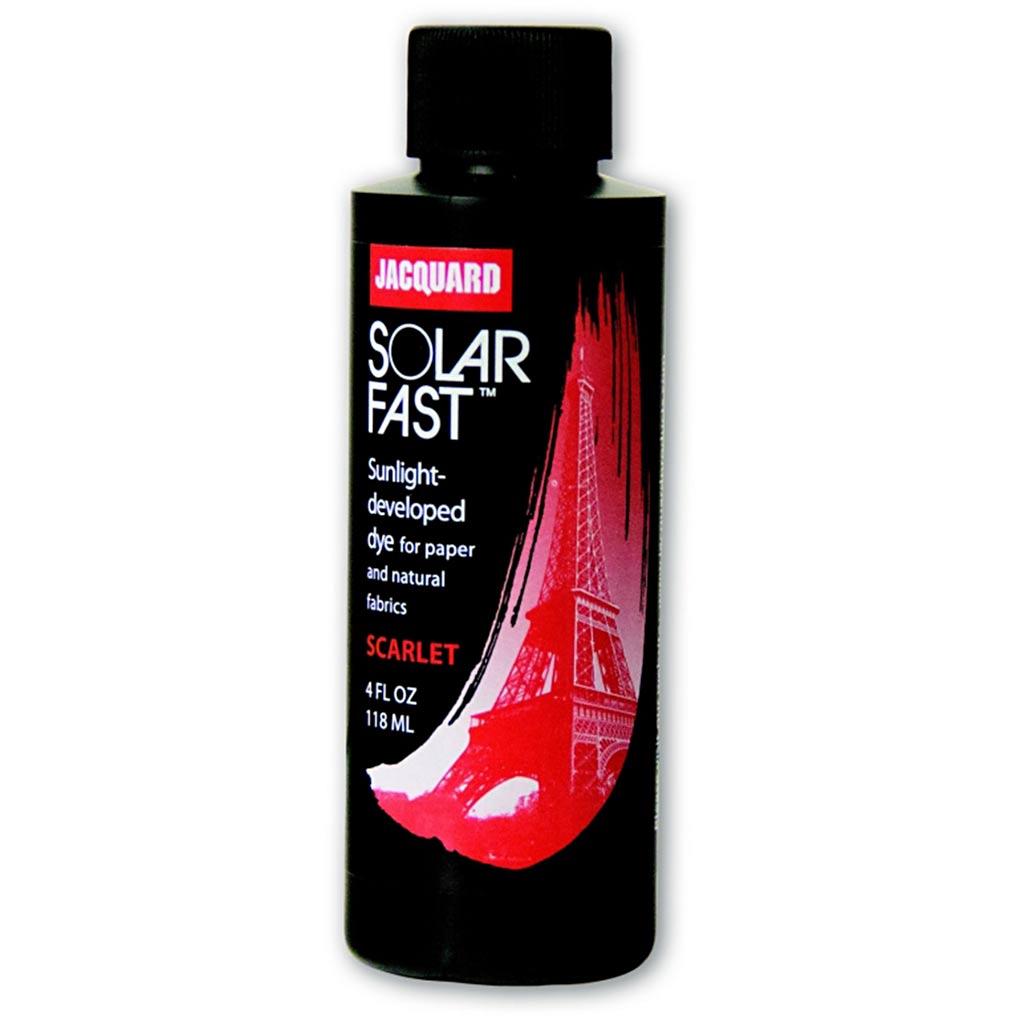 Jacquard solarfast - lichtgevoelige kleurstof, scharlakenrood (103), 118 ml 1 fles