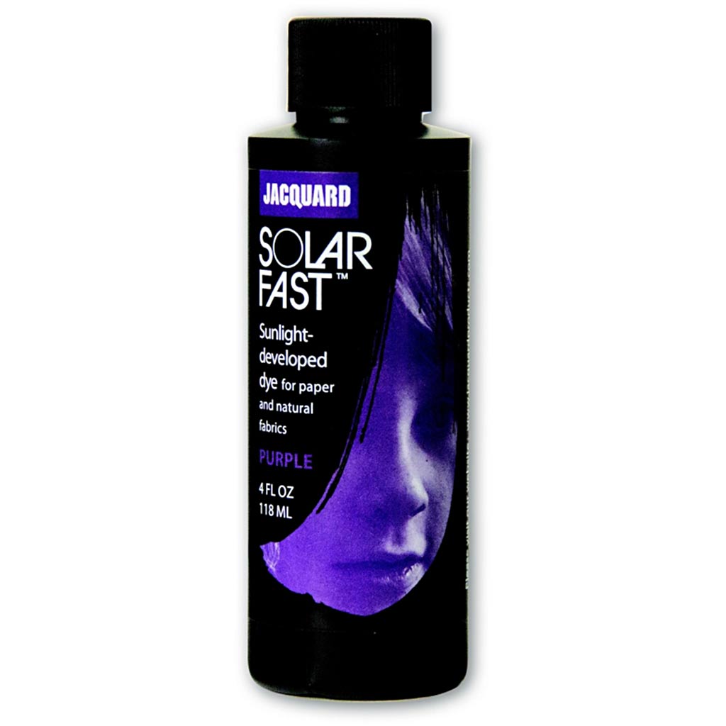 Jacquard solarfast - lichtgevoelige kleurstof, paars (106, 118 ml 1 fles