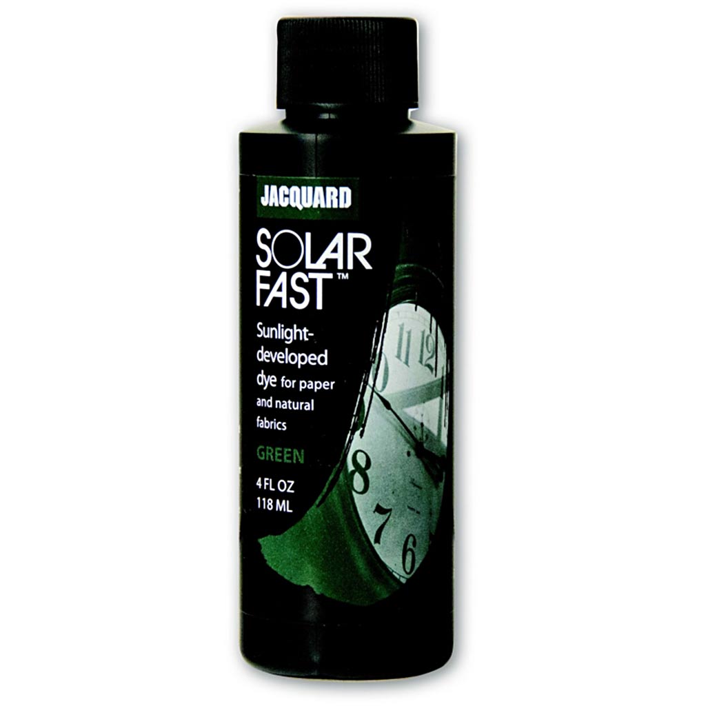 Jacquard solarfast - lichtgevoelige kleurstof, groen (109), 118 ml 1 fles