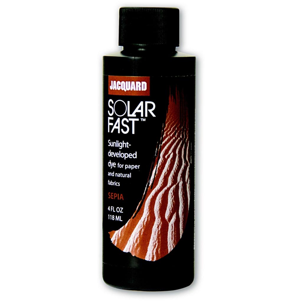 Jacquard solarfast - lichtgevoelige kleurstof, sepia (111), 118 ml 1 fles