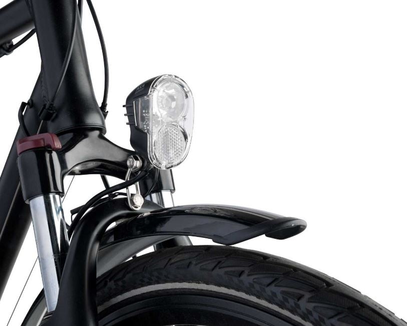 Koplamp Echo 15 Switch Aan Uit LED Dynamo Zwart