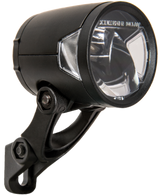 Koplamp Herrmans H-Black MR8 dynamo - aan uit functie -met houder - 180 lumen