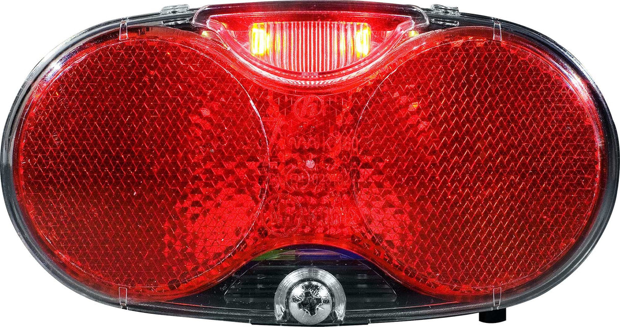 Herrmans dragerachterlicht twinle batterij - 50 mm bevestiging