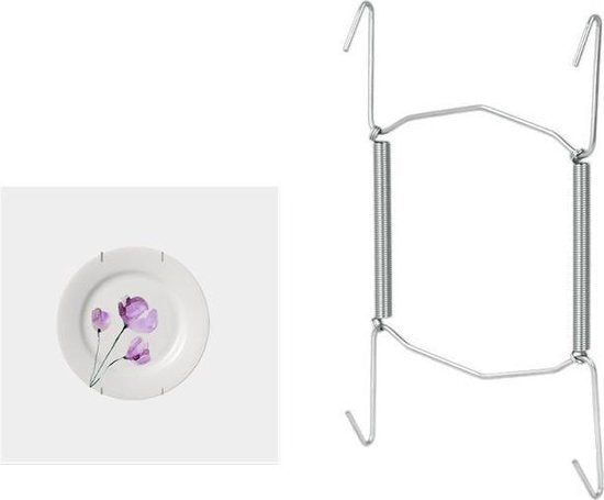 Tomado-metaltex bordenhouder 9-18cm zilver