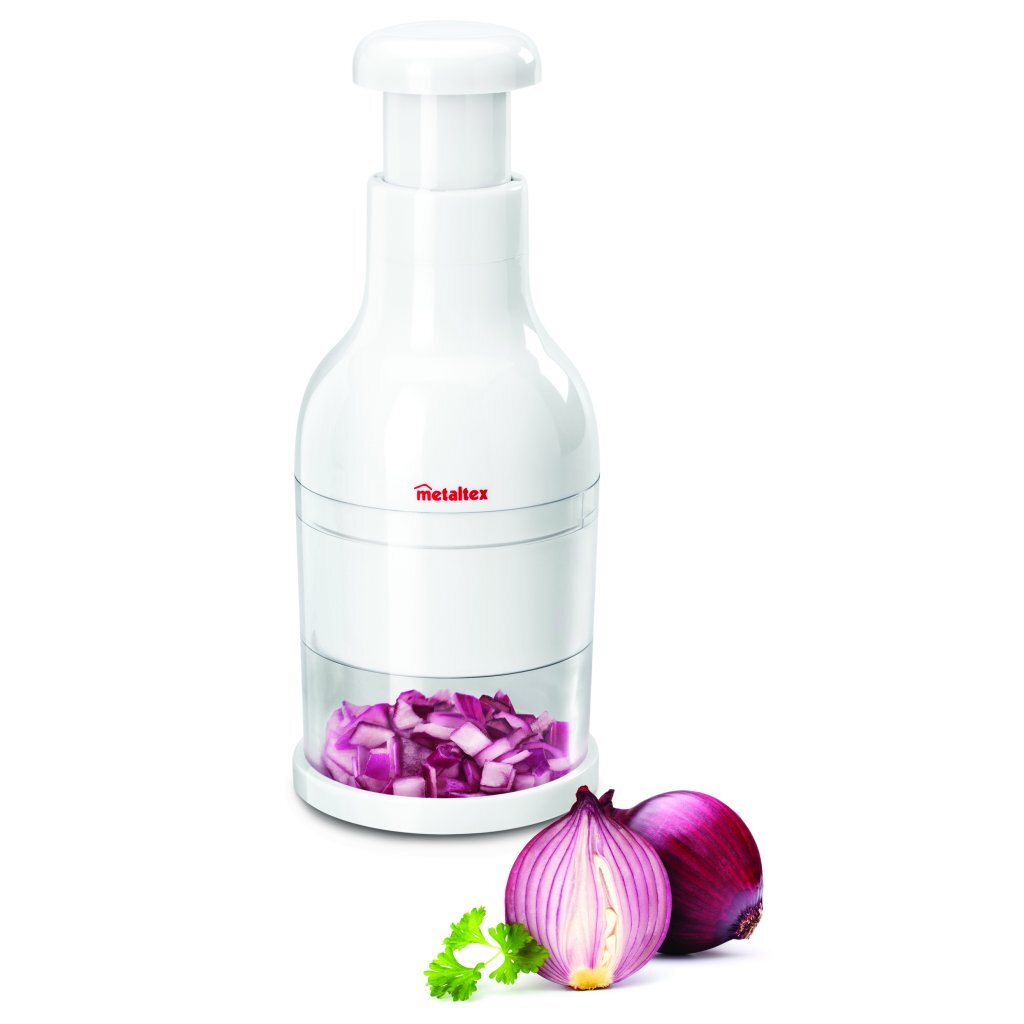 Metaltex kitchen helpers twist onion uiensnijder wit