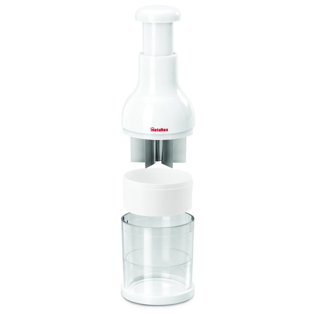 Metaltex kitchen helpers twist onion uiensnijder wit