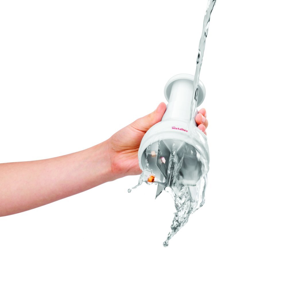 Metaltex kitchen helpers twist onion uiensnijder wit