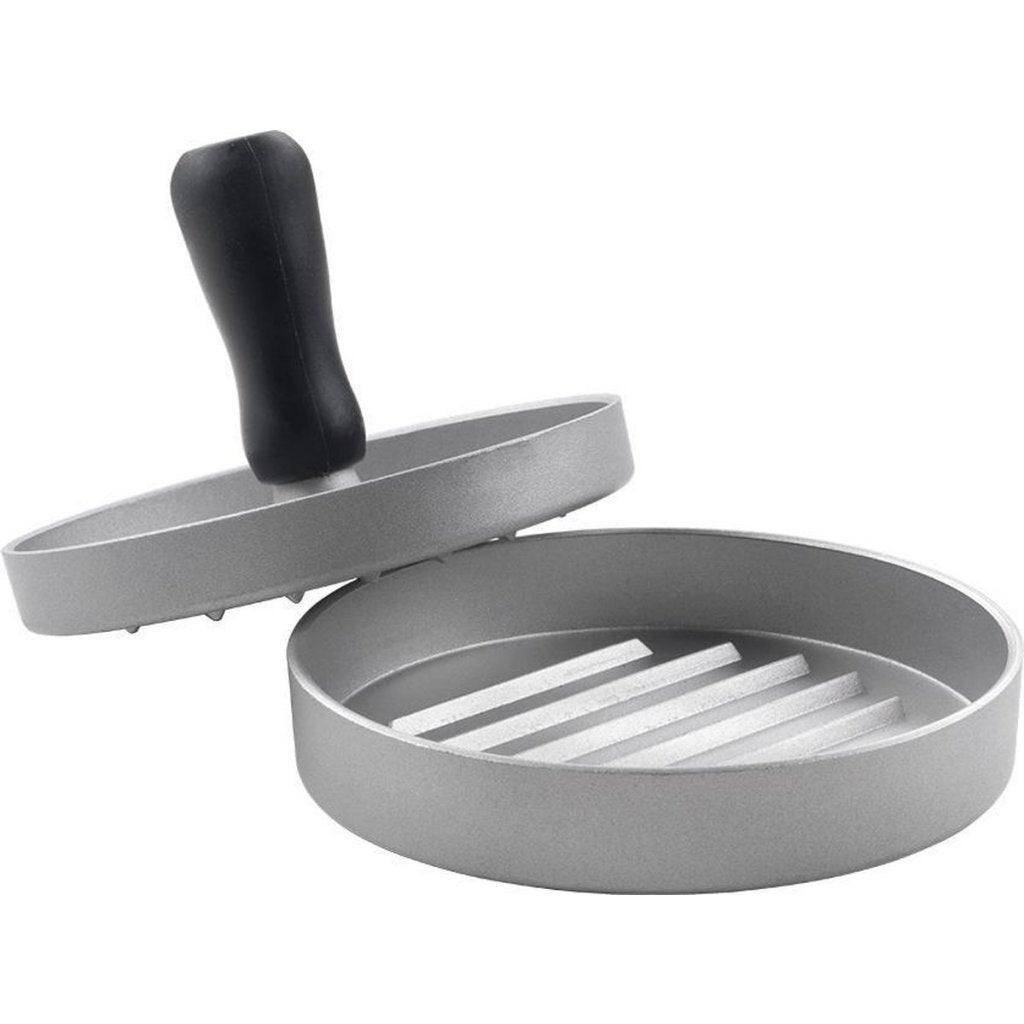 Metaltex kitchen helpers hamburgerpers 11.5 cm staal zwart