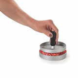 Metaltex kitchen helpers hamburgerpers 11.5 cm staal zwart