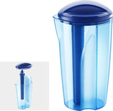Metaltex tomado drankinfuser karaf blauw