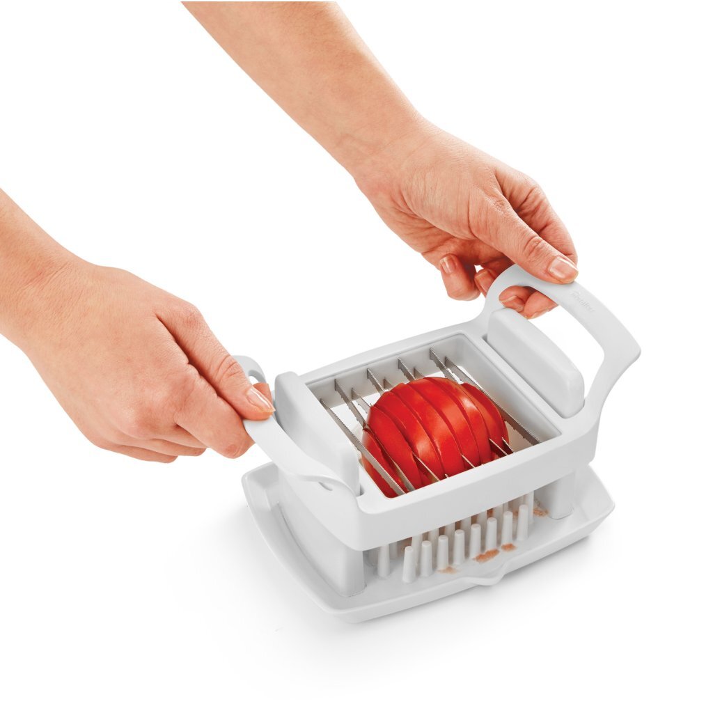 Metaltex kitchen helpers slicy wit rvs
