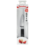 Metaltex asia officemes 19 cm zwart rvs