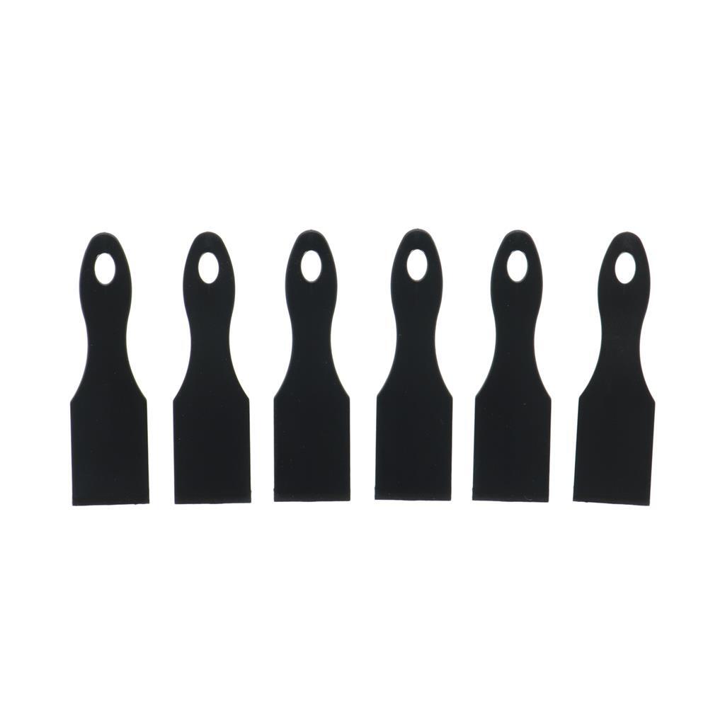 Metaltex gourmetspatels nylon 14 cm 6 stuks