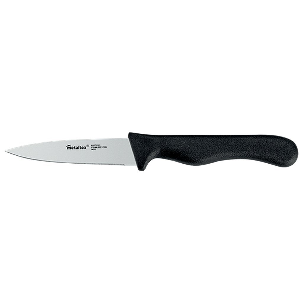 Metaltex basic line keukenmes 21.5 cm rvs zwart