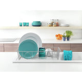 Metaltex colonia afdruiprek 48x30 cm zilver