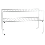 Metaltex sky ruimtewinner 2 etages 47x23x26 cm zilver