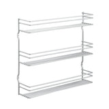 Metaltex space saver smart kitchen pepito kruidenrek 3 etages 36x32x8 cm zilver