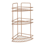 Metaltex doucherek 3 etages 26x13x53 cm koper