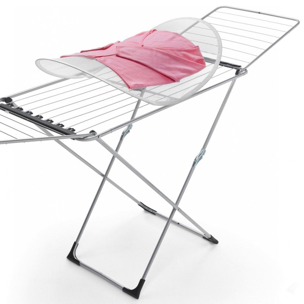 Metaltex pop-up droognet 116 cm wit