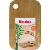 Metaltex bambooplanken 22x14x1 cm 2 stuks
