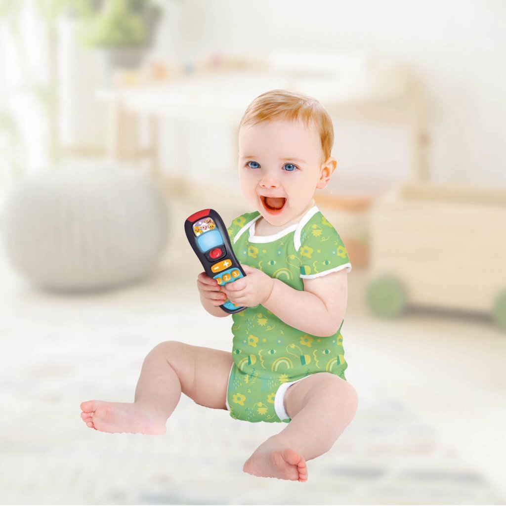 Clementoni baby afstandsbediening + licht en geluid