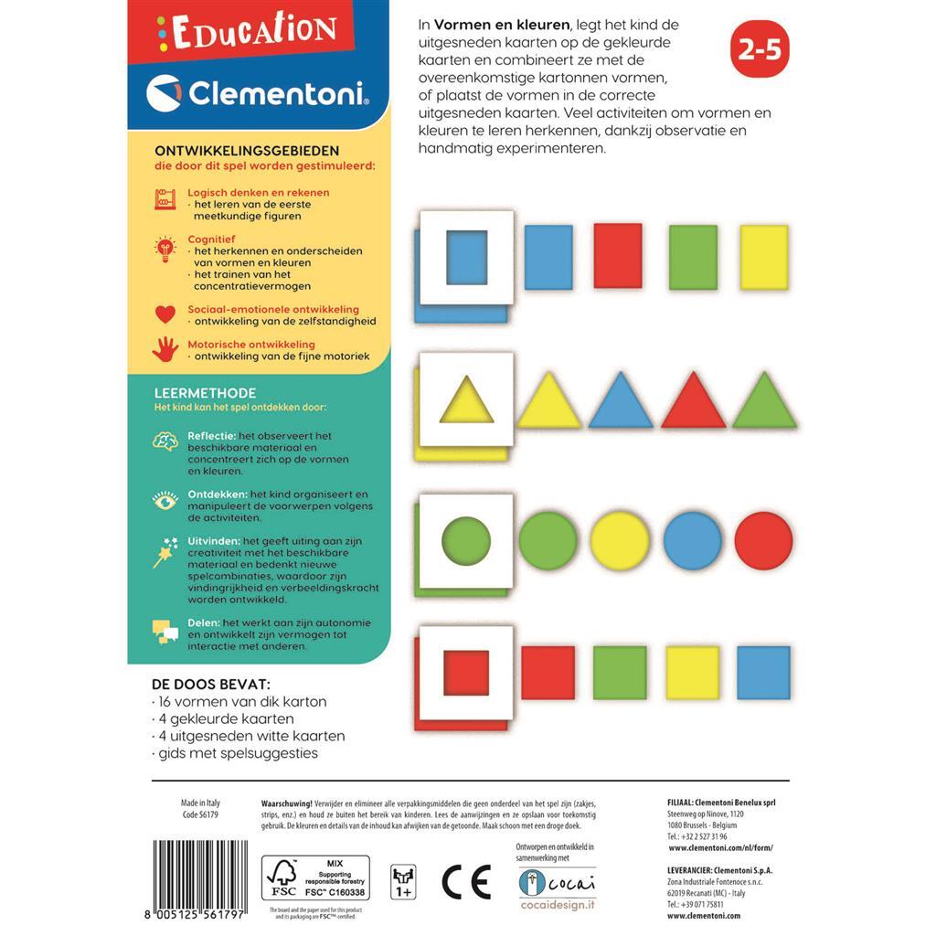 Clementoni spel vormen en kleuren (nl)