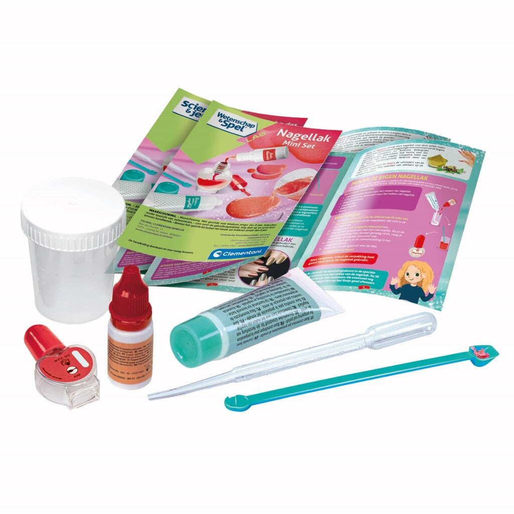 Clementoni wetenschap mini laboratorium nagels