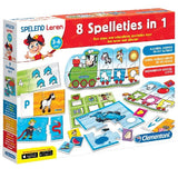 Clementoni spelend leren - 8 spelletjes in 1