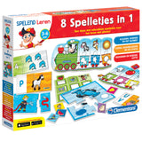 Clementoni spelend leren - 8 spelletjes in 1