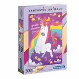 Clementoni fantastic animals puzzel 500 stukjes