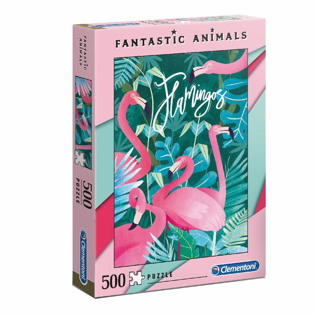 Clementoni fantastic animals puzzel 500 stukjes