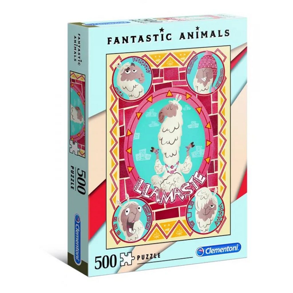 Clementoni fantastic animals puzzel 500 stukjes
