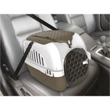 Bama pet transportbox 52x33x34 cm taupe wit