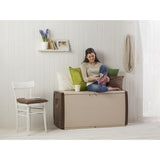 Bama mettitutto container 350l 122x56x63 cm beige taupe