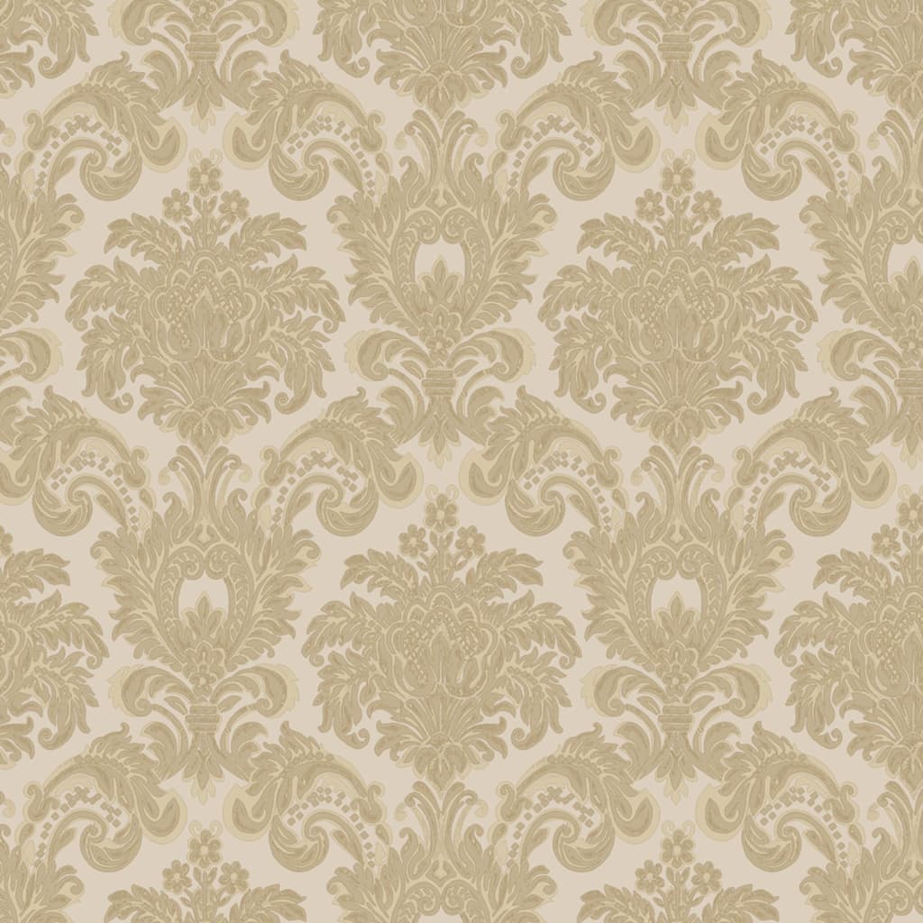 Noordwand behang klassieke ornamenten beige