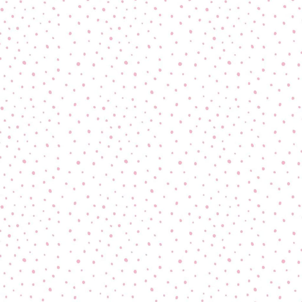 Noordwand noordwand behang baby confetti dots wit roze beige