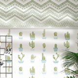Noordwand behang urban friends coffee etnico wit en groen