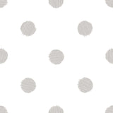 Noordwand behang urban friends coffee dots wit en grijs