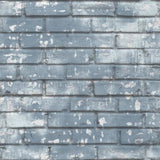 Noordwand behang urban friends coffee bricks blauw en wit