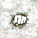 Noordwand behang friends coffee concrete boxing fist grijs en wit