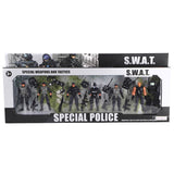 Politie figuren set 6 stuks