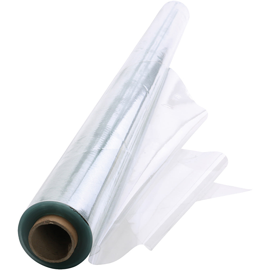 Wasdoek, b: 140 cm, helder, 20 m 1 rol